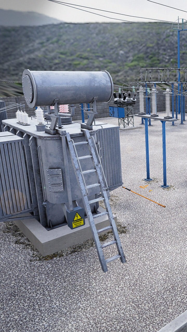 MV Substation Transformer Isolating VR training